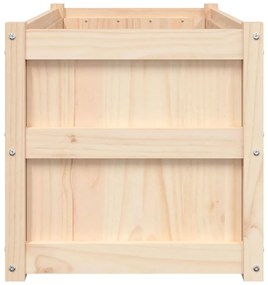 vidaXL Ζαρντινιέρες 2 τεμ. από Μασίφ Ξύλο Πεύκου