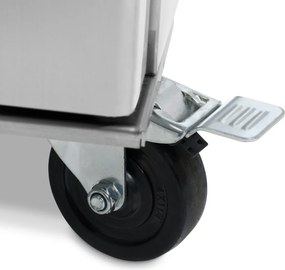 Freezer - 1400L - 6 Adjustable Shelves (2/1 GN) - on Wheels - incl Shelves