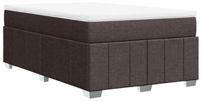 ΚΡΕΒΑΤΙ BOXSPRING ΜΕ ΣΤΡΩΜΑ ΣΚΟΥΡΟ ΚΑΦΕ 120X200 ΕΚ. ΥΦΑΣΜΑΤΙΝΟ 3285466