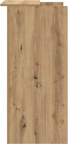 vidaXL Γραφείο υποδοχής 55x50x103,5 εκ. Επεξεργασμένο Ξύλο