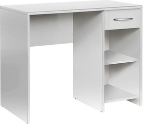 Γραφείο εργασίας Concept Pc Megapap χρώμα λευκό 90x52x75εκ.