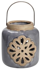 Φανάρι GOB133K2 Γαλάζιο 18x17x17cm Espiel Ceramic