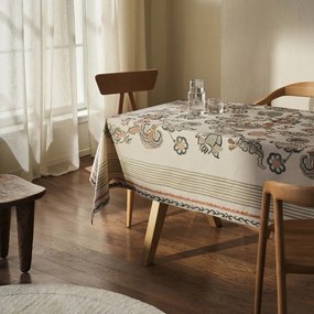 Τραπεζομάντηλο Muriel 236 Multi Gofis Home 135X180cm Βαμβάκι-Λινό
