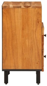 vidaXL Κομοδίνο 50 x 33 x 60 εκ. από Μασίφ Ξύλο Ακακίας