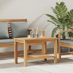 vidaXL Τραπεζάκι σαλονιού Καφέ 70 x 40 x 45 εκ. Μασίφ ξύλο teak