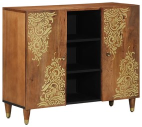 vidaXL Μπουφέ 90x33x75 εκ. Μασίφ ξύλο μάνγκο