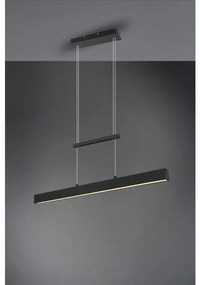 Κρεμαστό Φωτιστικό Οροφής 2xLED 22W Μαύρο Ρυθμιζόμενο Dimmer Paros R32043132 Trio Lighting-R32043132-Μαύρο R32043132