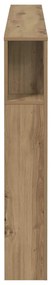 vidaXL Ντουλάπι κεφαλάρι Artisan Oak Κατασκευασμένο ξύλο