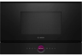 Bosch BFR7221B1 Εντοιχιζόμενος Φούρνος Μικροκυμάτων 21lt Μαύρος