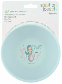 Bowl σιλικόνης Stephen Joseph Mermaid