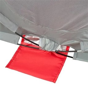 Σκηνή Παραλίας NC3142 Κόκκινη/Γκρι POP UP NILS CAMP