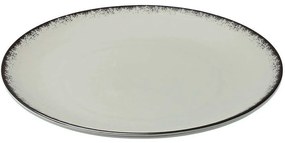 Πιάτο Ρηχό Pearl 07-16371 27cm Grey Estia Porcelain