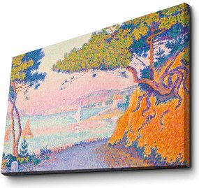 Decorative Canvas Painting FAMOUSART-065 Multicolor