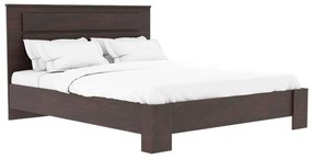 Κρεβάτι Διπλό Olympus 123-000182 160x200cm Walnut Διπλό