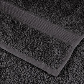 vidaXL Πετσέτες 10 pcs Ανθρακί 15 x 21 cm Βαμβάκι