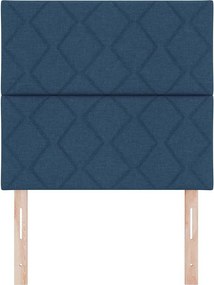 vidaXL Κεφαλάρι Μπλε 100 cm ύφασμα