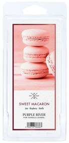 Αρωματική Μπάρα Wax Melt Sweet Macaron A1482 50gr Multi Purple River Κερί Σόγιας
