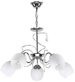 Κρεμαστό Φωτιστικό Οροφής Λευκό FERROW 77-8084 Homelighting-77-8084-Χρώμιο 77-8084