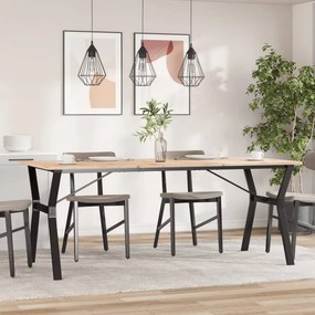 vidaXL Πόδια Τραπεζαρίας σε Σχήμα «Y» 180x80x73 εκ. Ατσάλι