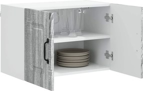 vidaXL Πάνελ πλυντηρίου πιάτων Kalmar 2 pcs Γκρίζο Σονομα