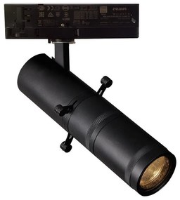 Σποτ Ράγας Zoom VK/04453/TR/B/C 36V Led 25W 4000K 15°/1180lm 21°/1600lm 15°-21° IP20 Black VKLed