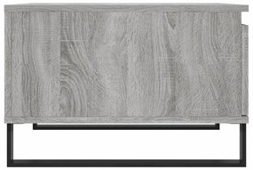 vidaXL Τραπεζάκι Σαλονιού Γκρι Sonoma 55x55x36,5εκ. Επεξεργασμένο Ξύλο