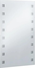 vidaXL Καθρέφτης Μπάνιου Τοίχου με LED 60 x 100 εκ.