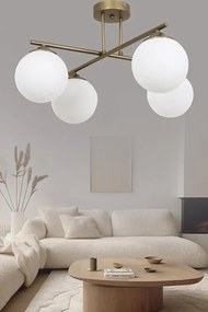 Stewehome Jade 4 Λαμπτήρων Επισκέπτης Πολυτελές Φωτιστικό E27 55x34 cm