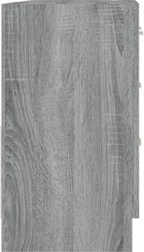 vidaXL Ντουλάπι Νιπτήρα Grey Sonoma 63x38,50x54 εκ. Επεξεργ. Ξύλο
