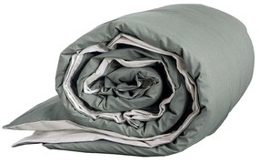 Παπλωματοθήκη Colors Oat Beige-Rock Green Nima Μονό 160x240cm 100% Cotton