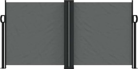 vidaXL Σκίαστρο Πλαϊνό Συρόμενο Ανθρακί 120 x 1200 εκ.