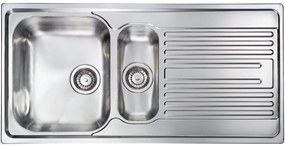 Sanitec Stainless Steel Sinks 10695 Ανοξείδωτος Νεροχύτης 60cm