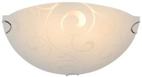 Απλίκα Φωτιστικό Τοίχου Φ30CM CHAPLIN AD9947062 ACA-AD9947062-Λευκό AD9947062