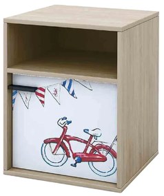 BICYCLE ΚΟΜΟΔΙΝΟ SONOMA ΜΕ PATTERN 44,5x36xH55cm 09-1218