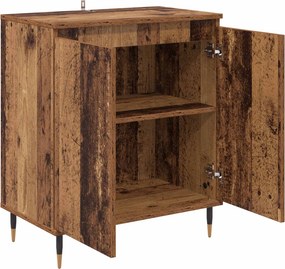vidaXL Πλαϊνό γραφείο Παλιό Ξύλο 60 x 35 x 70 cm Επεξεργασμένο Ξύλο