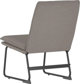 vidaXL Πολυθρόνα Taupe 52 x 75 x 76 εκ. Υφασμάτινη