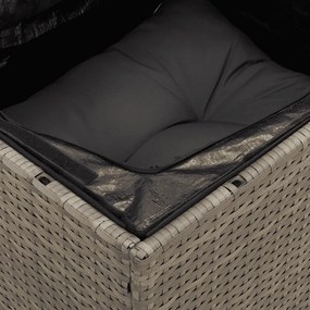 vidaXL Patio Sofa Set 5-θέσια Grey