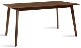 Τραπέζι Benson pakoworld MDF σε καρυδί απόχρωση 150x90x75εκ