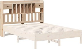 vidaXL Κεφαλάρι με Αποθ. Χώρο180 εκ. από Μασίφ Ξύλο Πεύκου