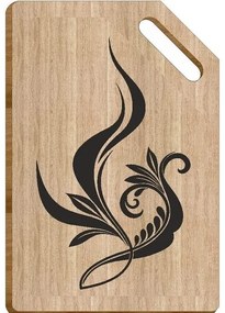 Intra απο ξύλο plywood 3mm-4mm πάχος – Σανίδα Κοπής Κουζίνας με ξύλο Σχέδια Χαρακτικής 40x45 cm INTRAVECTRY-MY555094