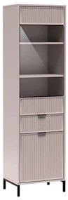 MATIS Βιτρίνα LINKA κασμίρ 55x41x196 MATISJAR044/3