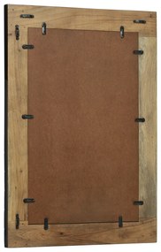 vidaXL Καθρέφτης 70x2x70 cm Σταθερό Ξύλο Ακακίας