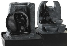Fontene DKD Home Decor 20 x 15 x 24 cm Ρητίνη Ινδός (x2)