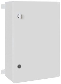 vidaXL Ντουλάπι Ελέγχου Γκρι 40 x 20 x 60 εκ. ΑΒΣ Πλαστικό