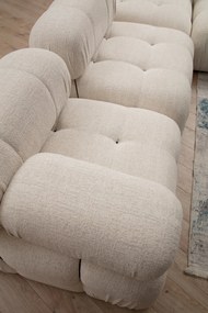 1-Seat Sofa Bubble 1R - Cream Bouclette Cream