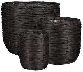 Κασπώ (Σετ 3τμχ) Edelman Cargo Black 1104229