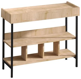 Κονσόλα Nelly 393MRD1111 103x35x82cm Anthracite-Oak