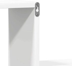vidaXL Ραφιέρες Τοίχου 2 τεμ. Λευκό 100 x 15 x 20 εκ. Επεξ. Ξύλο