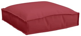 vidaXL Μαξιλάρι παλέτας για κάθισμα 6 pcs Κόκκινο 40 x 40 x 8 εκ.