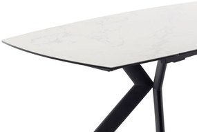 Bali Καρεκλα Relax Μαύρη + Υποπόδιο 83x86x102 cm